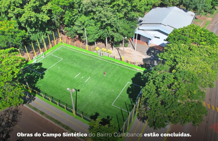 Campo do Curitibano recebe melhorias e grama sintética ⚽🌳