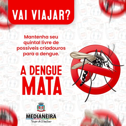 Medianeira Alerta: Previna a Dengue Antes de Viajar 🦟