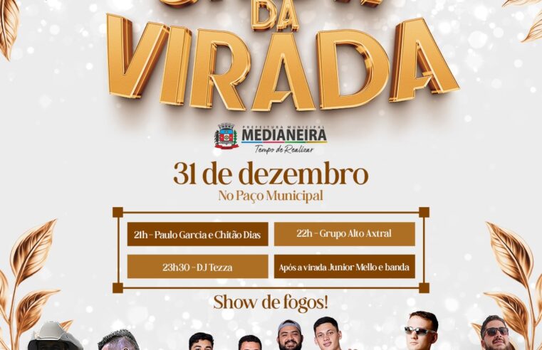 Festa de Réveillon em Medianeira promete diversão e muita música!