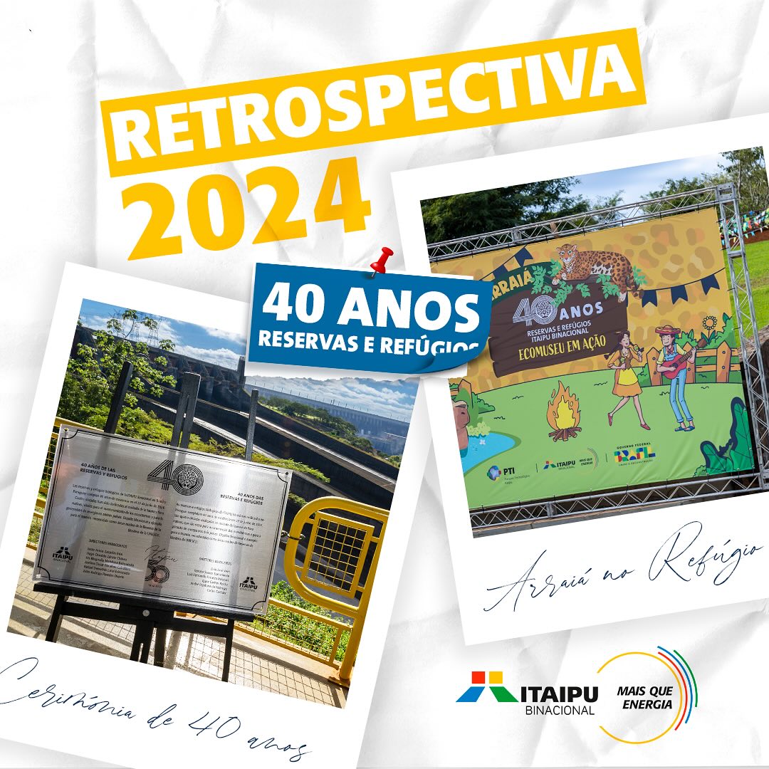 Refúgios Biológicos de Itaipu celebram 40 anos de preservação