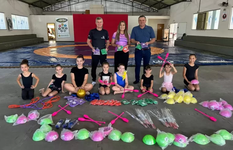 Ginástica Rítmica ganha novos equipamentos em Santa Terezinha 🤸‍♀️