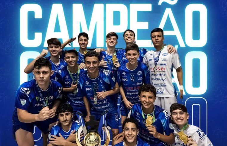 Foz Cataratas Futsal conquista título Sub-16 com vitória decisiva