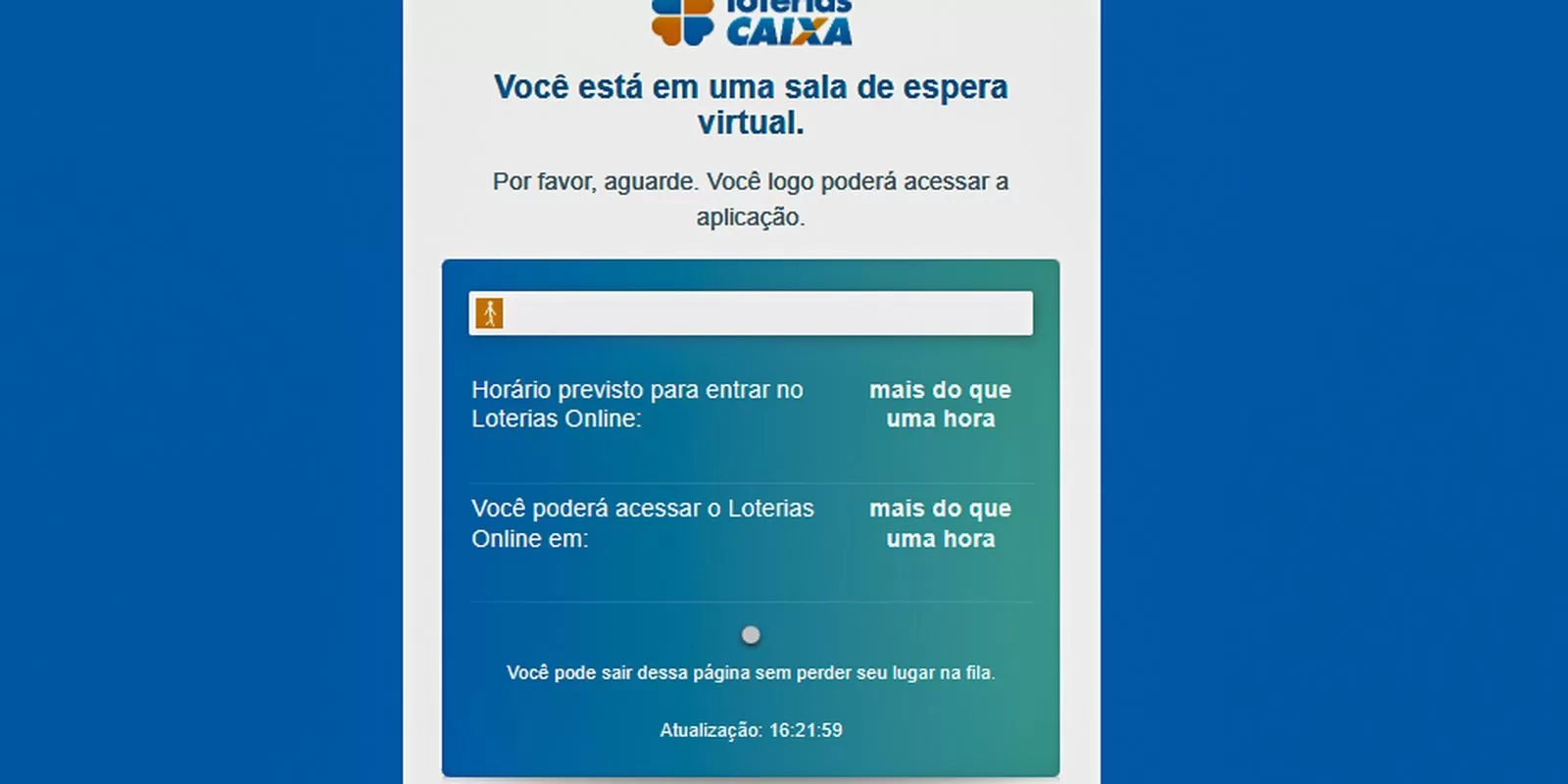 Fila de espera no Loterias Caixa: Mega-Sena da Virada! 🎰