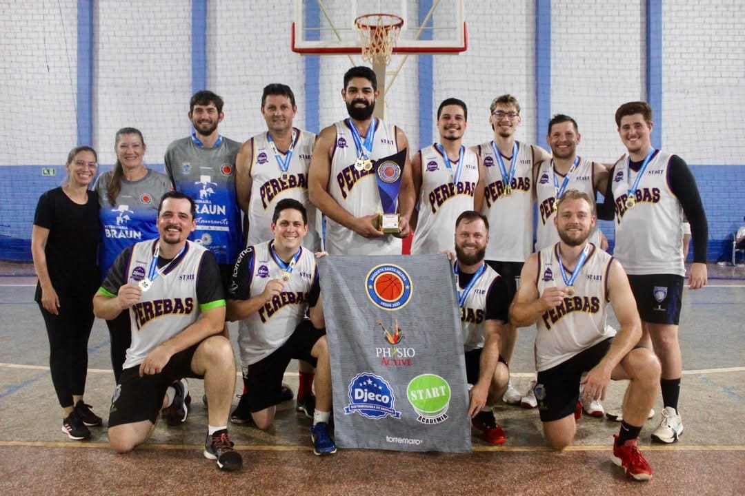 Os Perebas conquistam o Municipal de Basquete 2024 🏀🎉