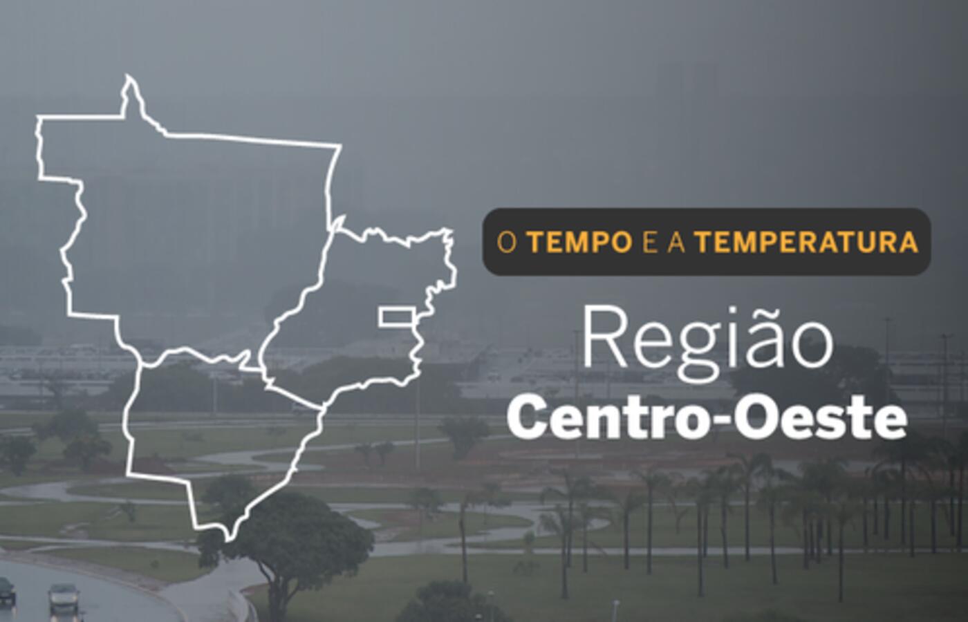 Centro-Oeste terá chuvas intensas e trovoadas nesta sexta-feira