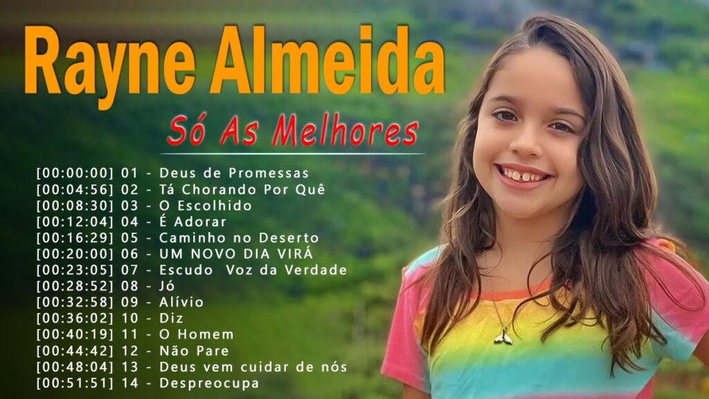 Rayne Almeida 2024 - Deus de Promessas,... Tem Um Repertório De Canções Gospel Em Grandes Orações