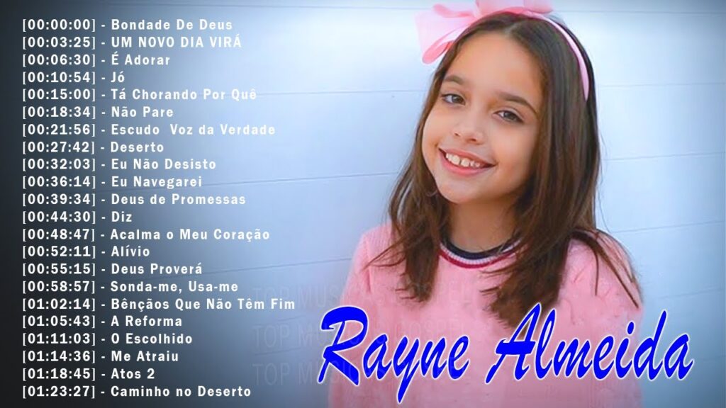 Rayne Almeida - Bondade De Deus, ... Só As Melhores Música Gospel Mais Tocadas 2024 - Com Letra