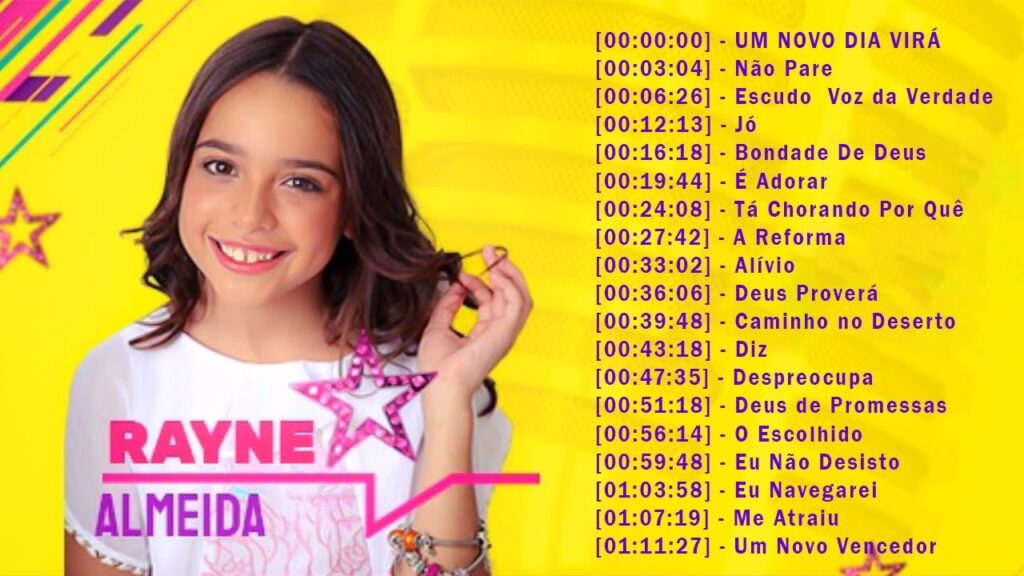 Rayne Almeida - UM NOVO DIA VIRÁ, Não Pare,... As Melhores Músicas Gospel 2024 - Top 20 Mais Tocadas