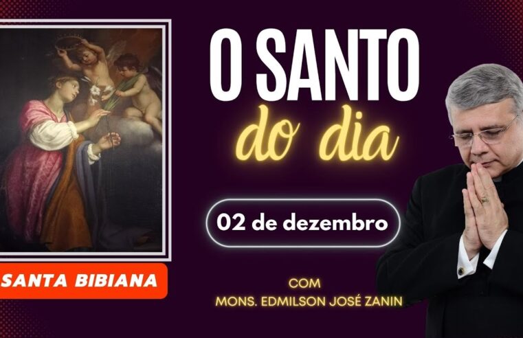 Santo do Dia 02 de Dezembro: Conheça Santa Bibiana!