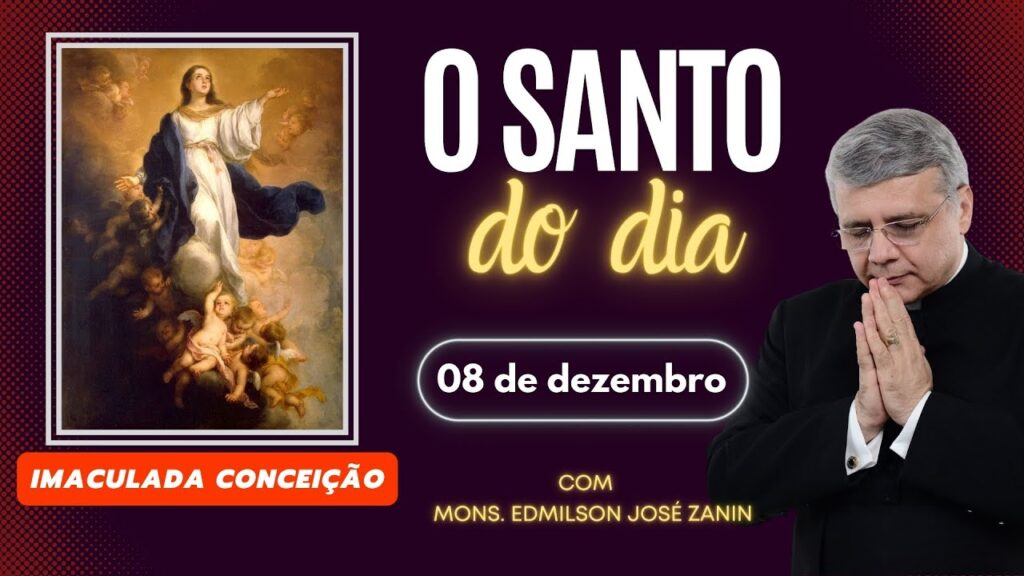 SANTO DO DIA - 08 DE DEZEMBRO: IMACULADA CONCEIÇÃO DE MARIA