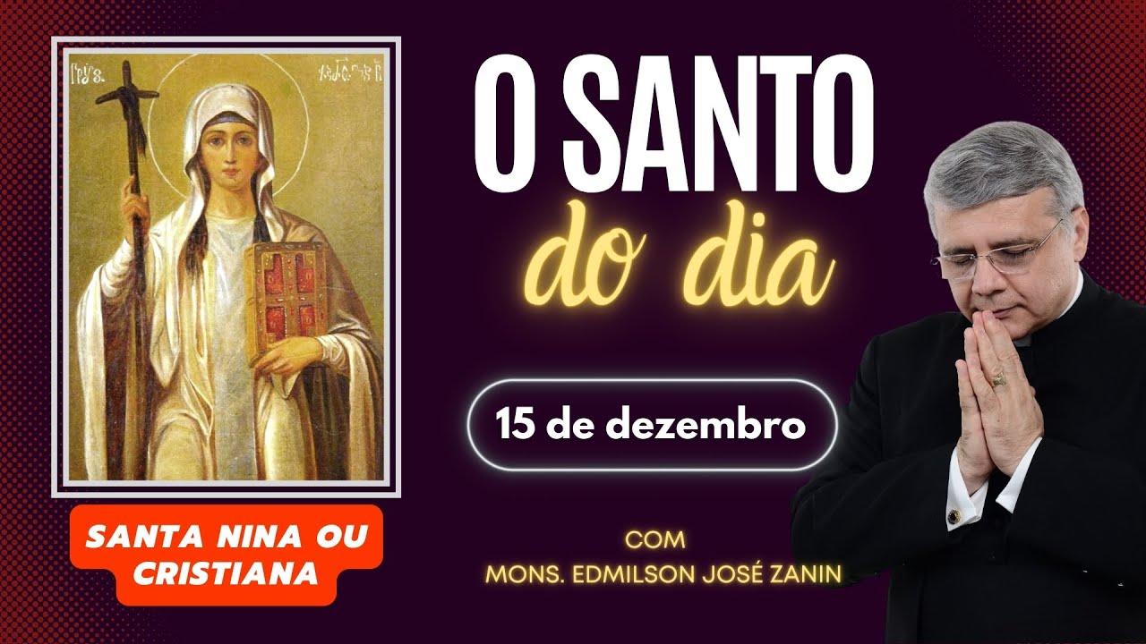 Santo do Dia 15 de dezembro: Santa Nina, descubra sua história ✨