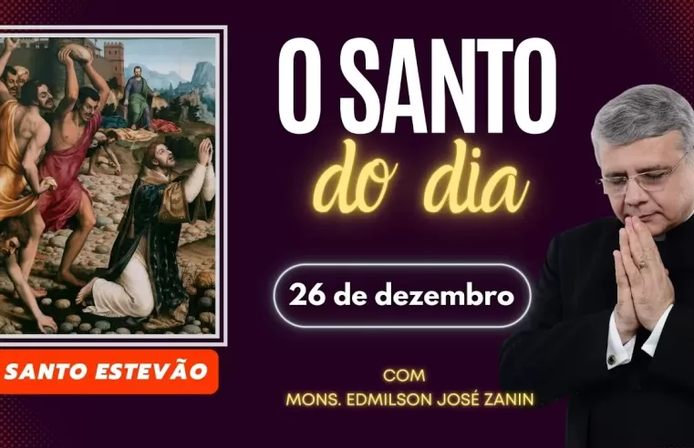 Descubra o Santo do Dia 26/12: Santo Estevão, o Primeiro Mártir