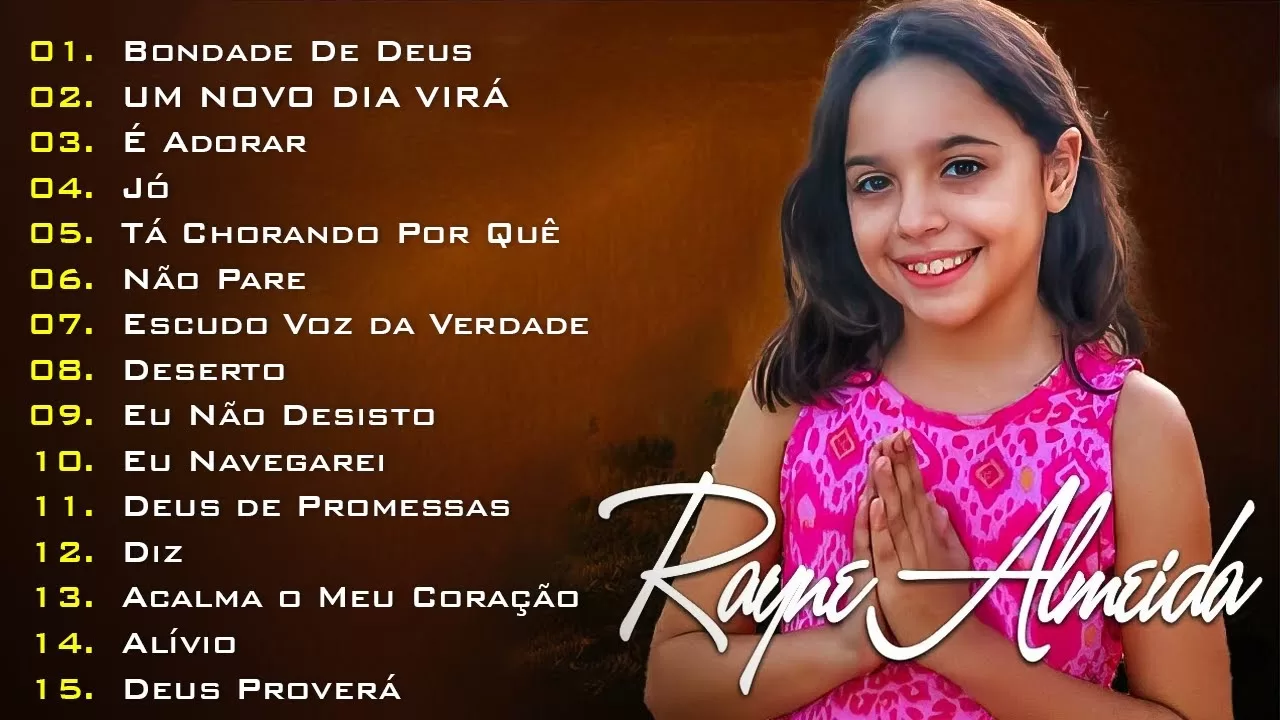 Hinos evangélicos – Rayne Almeida – 20 MUSICAS GOSPEL MAIS TOCADAS EM 2024 – Bondade De Deus, UM NOVO DIA VIRÁ, É Adorar