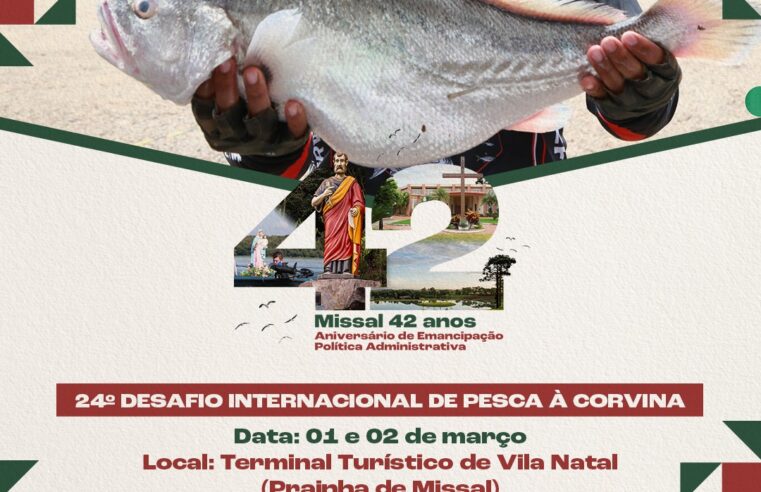 Desafio de Pesca à Corvina em Missal promete agitar o Carnaval 🎣🎉