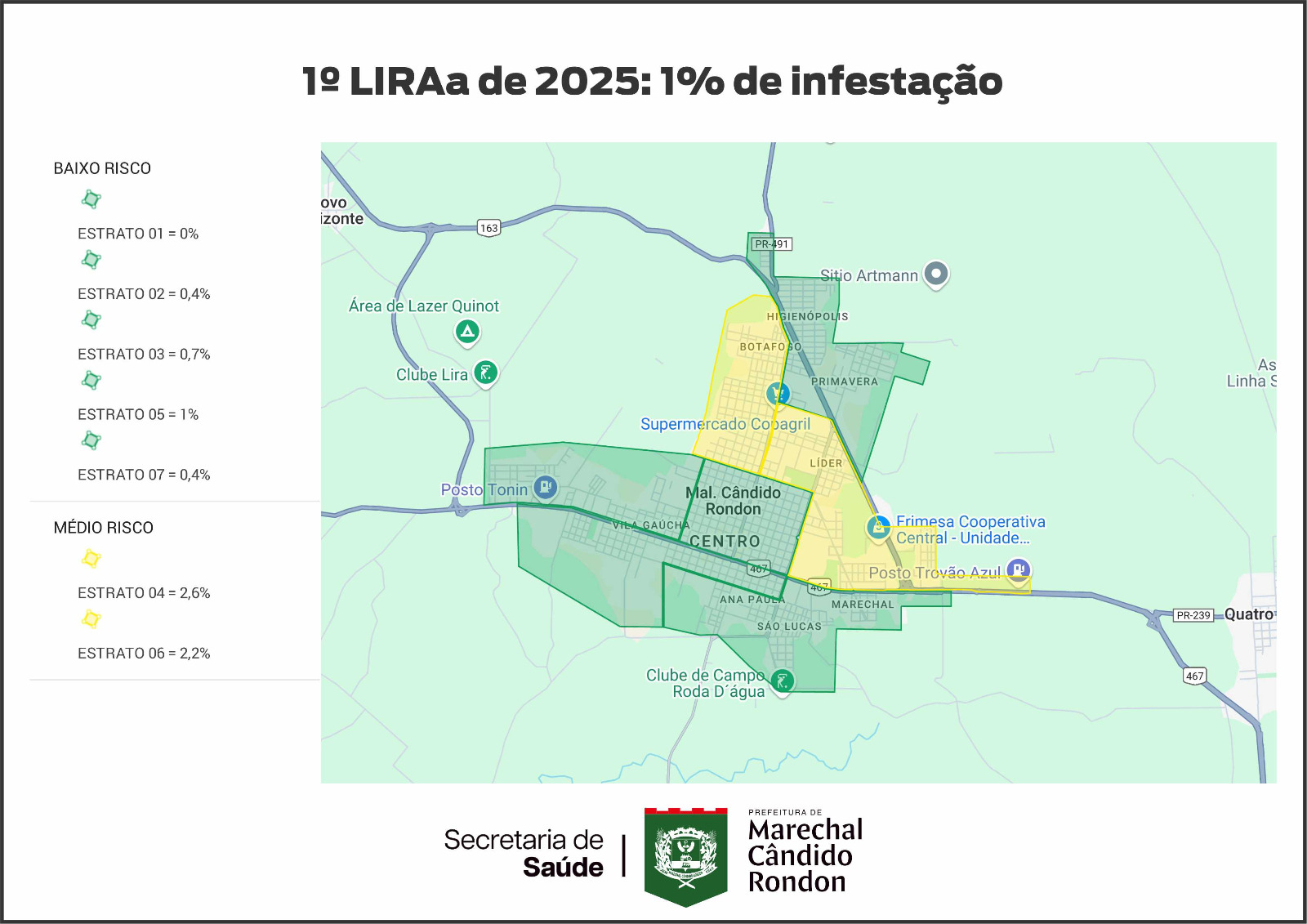 LIRAa 2025 alerta: infestação de Aedes aegypti preocupa 🌡️