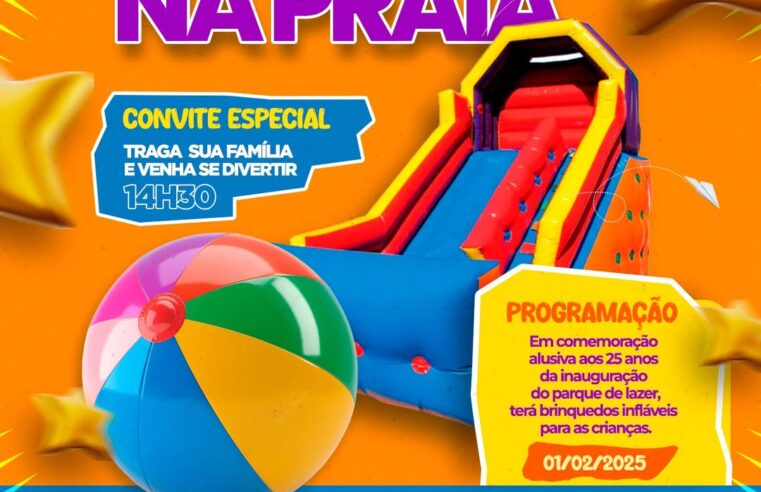 Brincando na Praia: Comemore 25 Anos de Diversão em Entre Rios!