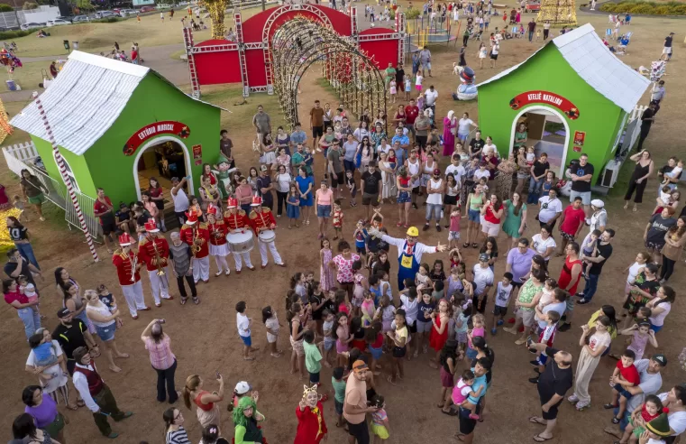 Mais de 7 mil crianças participaram do Natal no Gramadão 🎄