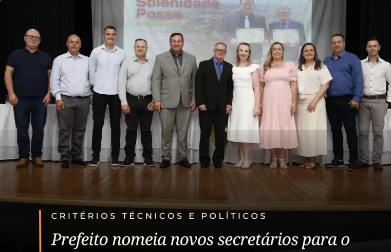 Prefeito Laerton Weber anuncia mudanças no secretariado 🚨