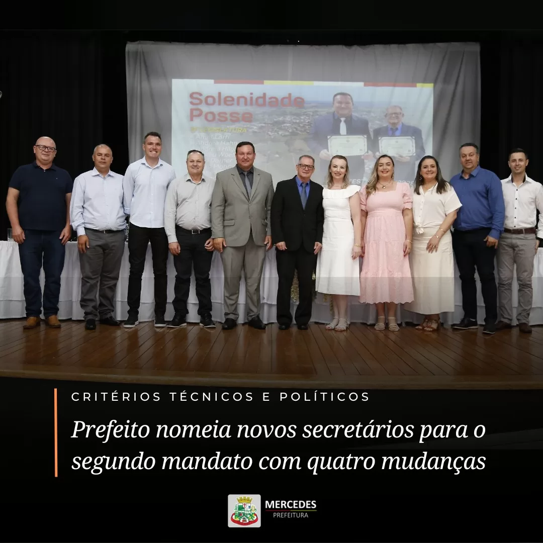 Prefeito Laerton Weber anuncia mudanças no secretariado 🚨