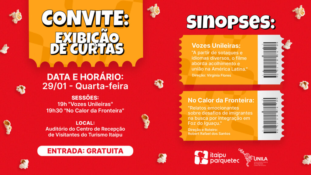 Convite Mostra de Cinema