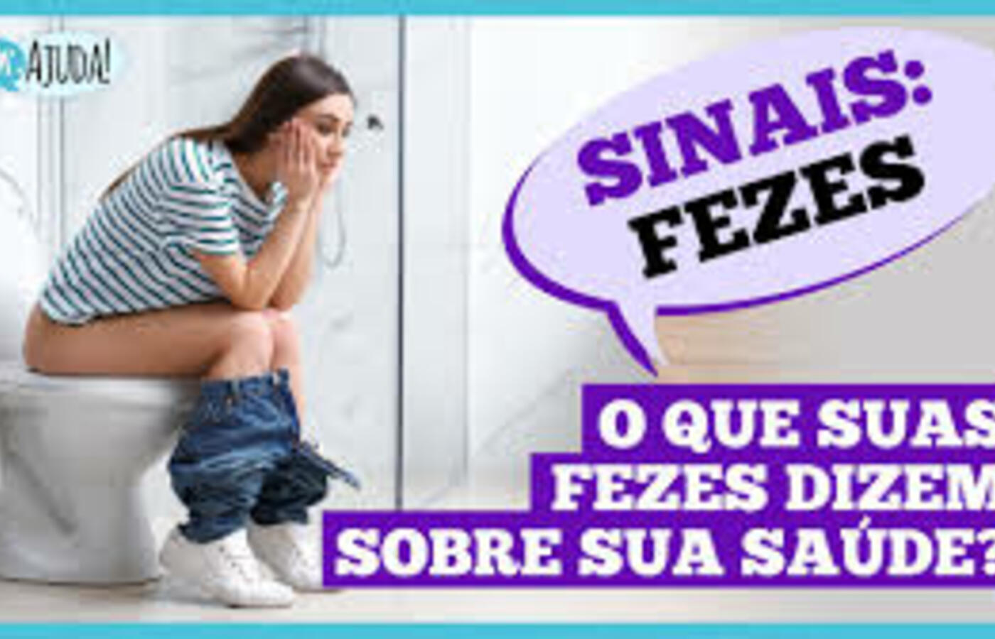 Fezes esbranquiçadas? Pode ser sinal de problemas sérios!