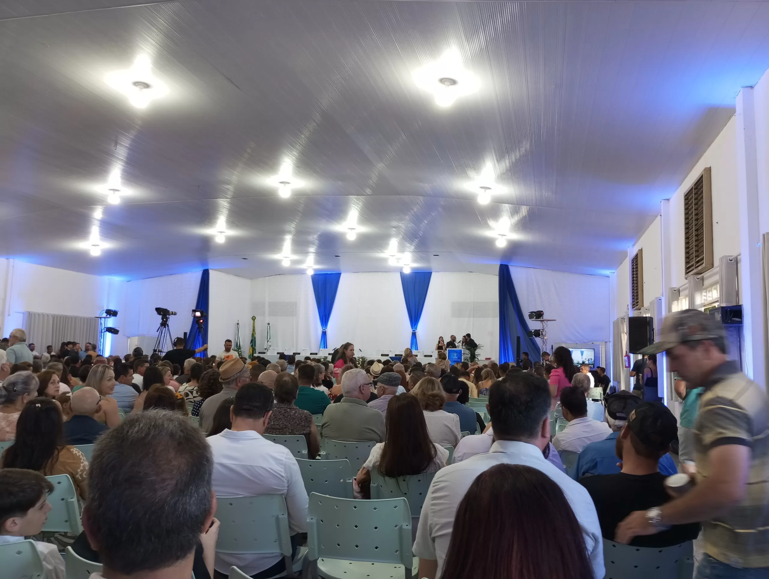 Posse do prefeito Bim e vereadores de Santa Terezinha de Itaipu