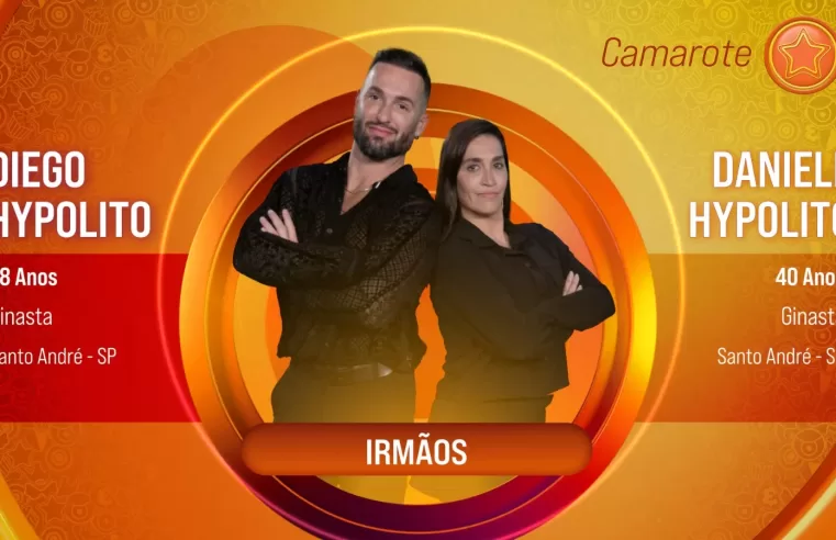 Diego e Daniele Hypolito no BBB 25: Ginástica, Superação e Parceria de Irmãos