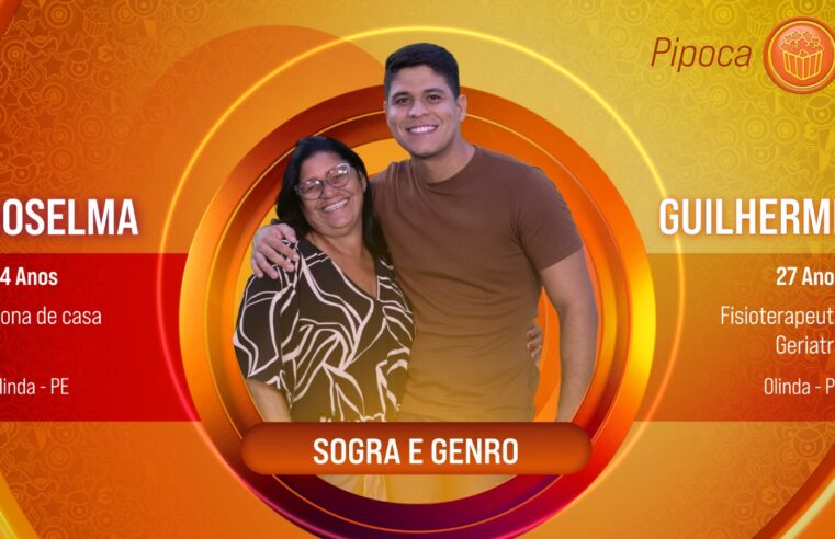 Conheça Joselma e Guilherme: sogra e genro no BBB 25