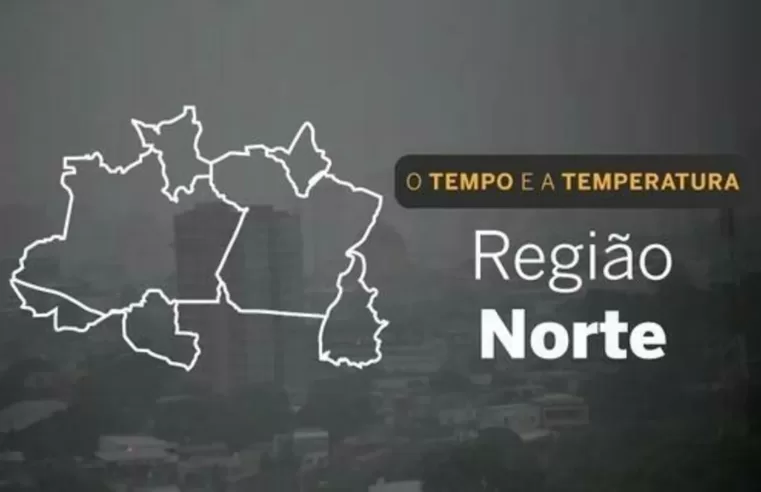 Alerta de chuvas intensas na Região Norte nesta sexta 🌧️