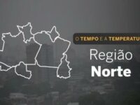 PREVISÃO DO TEMPO: Norte terá sexta-feira (17) com predominância de chuva em quase todos os estados