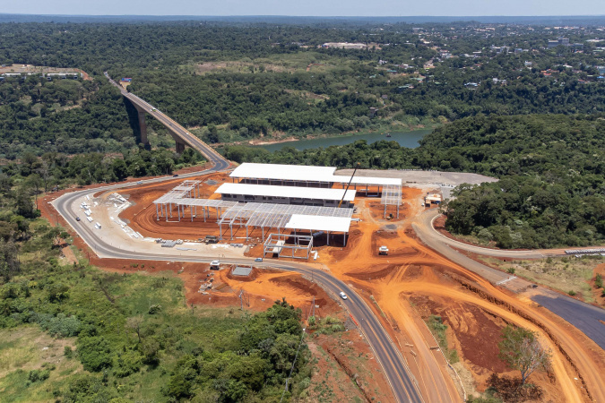 Avanço das Obras da Perimetral Leste de Foz do Iguaçu chega a 56%