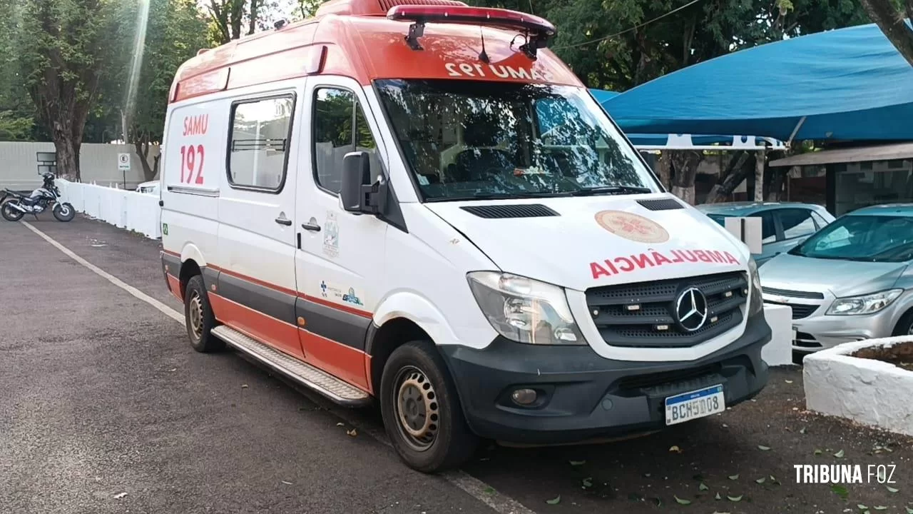 Ambulância furtada é encontrada abandonada em Foz do Iguaçu 🚑