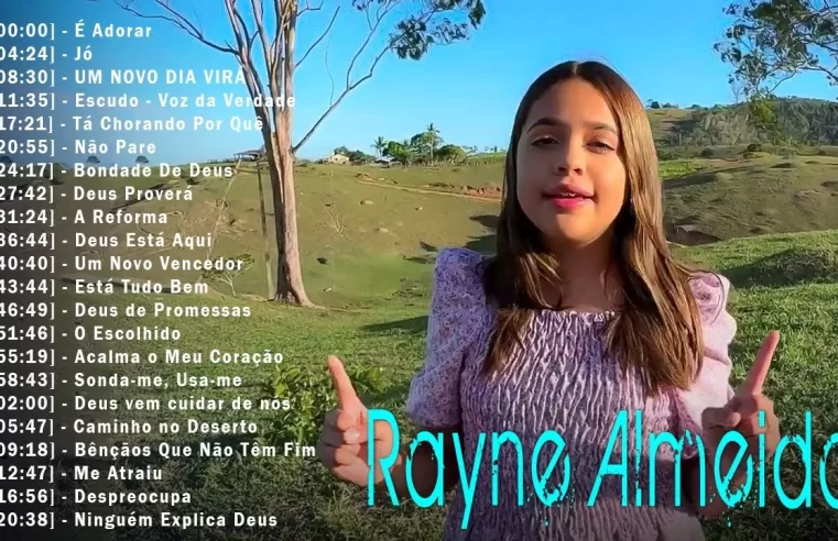 Hinos evangélicos – Rayne Almeida – 20 MUSICAS GOSPEL MAIS TOCADAS EM 2024 – É Adorar, Jó, UM NOVO DIA VIRÁ,… Vol.1