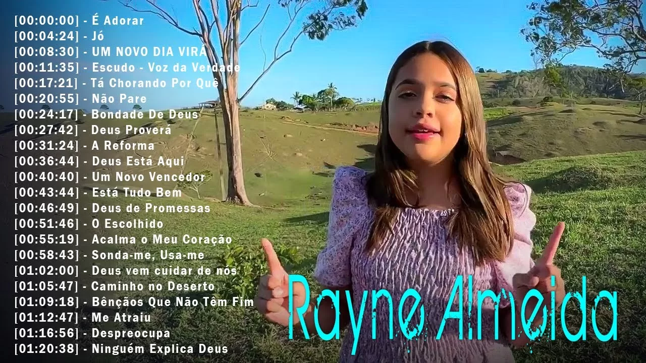 Hinos evangélicos – Rayne Almeida – 20 MUSICAS GOSPEL MAIS TOCADAS EM 2024 – É Adorar, Jó, UM NOVO DIA VIRÁ,… Vol.1