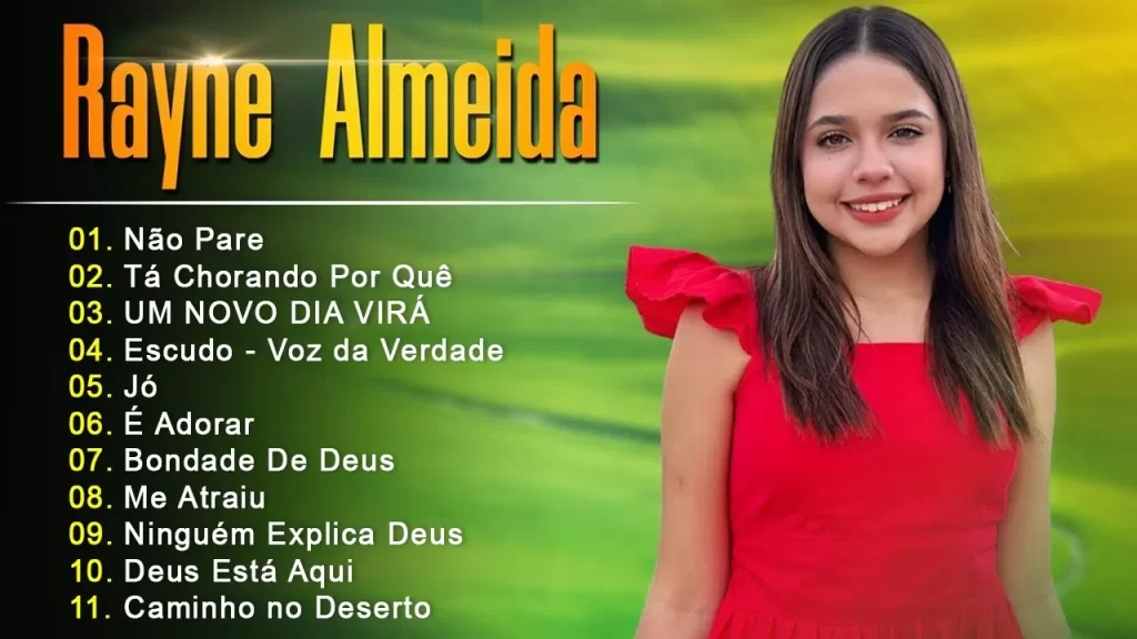 Rayne Almeida | Não Pare, Tá Chorando Por Quê... Os Melhores Musicas Gospel 2024 - Músicas Com Letra