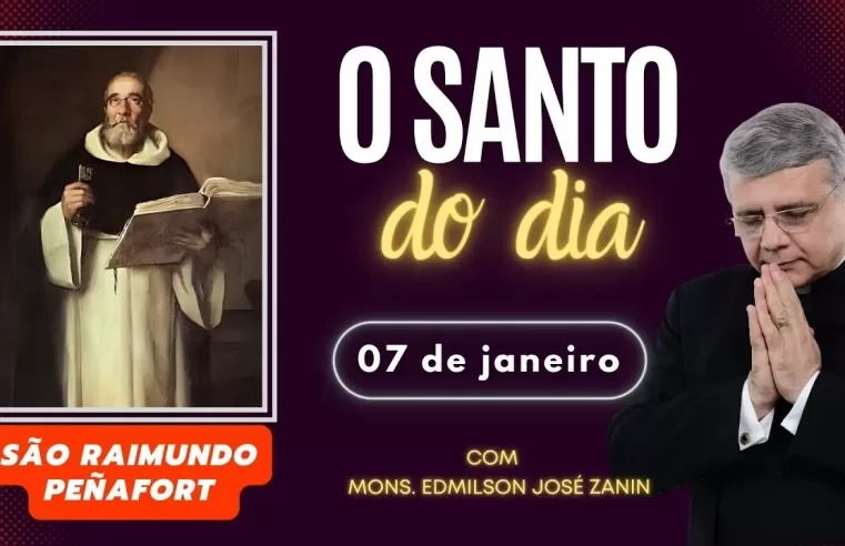 São Raimundo Peñafort: Conheça o Santo do Dia 7 de Janeiro ✨