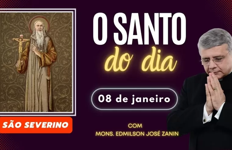 Santo do Dia 8/01 São Severino inspira fé e devoção 🙏