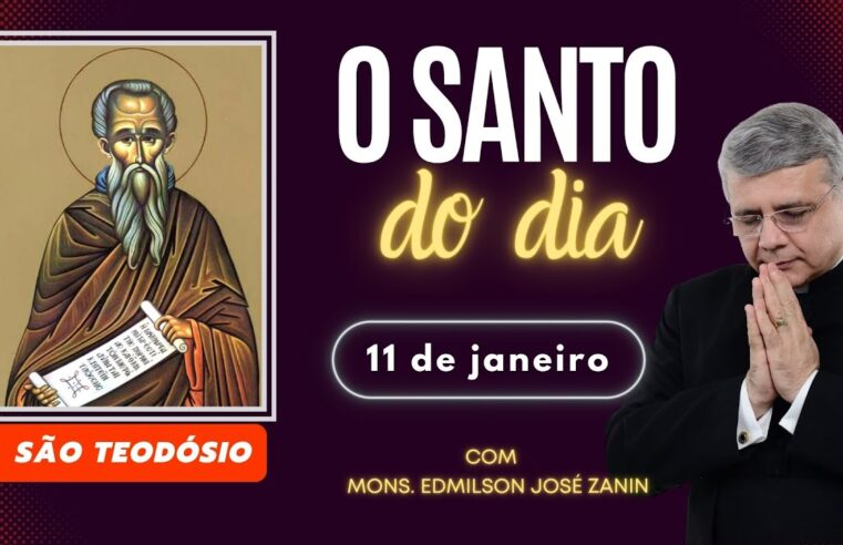 Santo do Dia 11/01: Descubra a história de São Teodósio 🙏✨