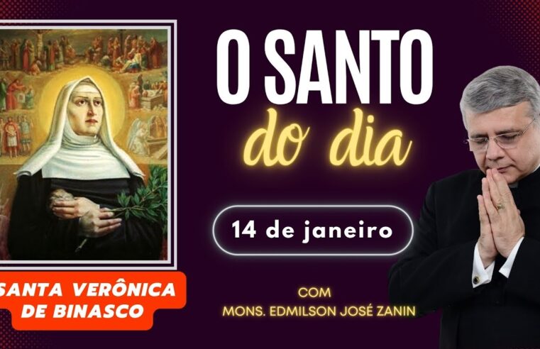 Santo do Dia Santa Verônica de Binasco Inspirações de Fé ✨