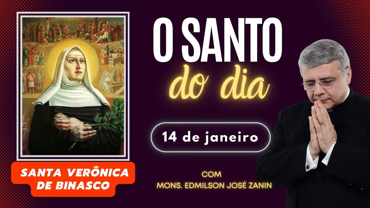 Santo do Dia Santa Verônica de Binasco Inspirações de Fé ✨