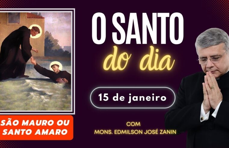 🌟Descubra a História de São Mauro ou Amaro – Santo do Dia