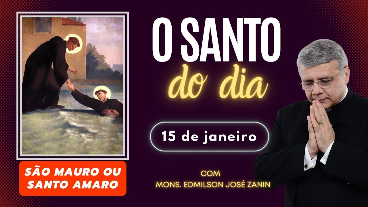 🌟Descubra a História de São Mauro ou Amaro – Santo do Dia