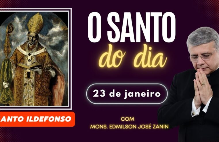 Santo do dia 23 de janeiro: conheça Santo Ildefonso ✨