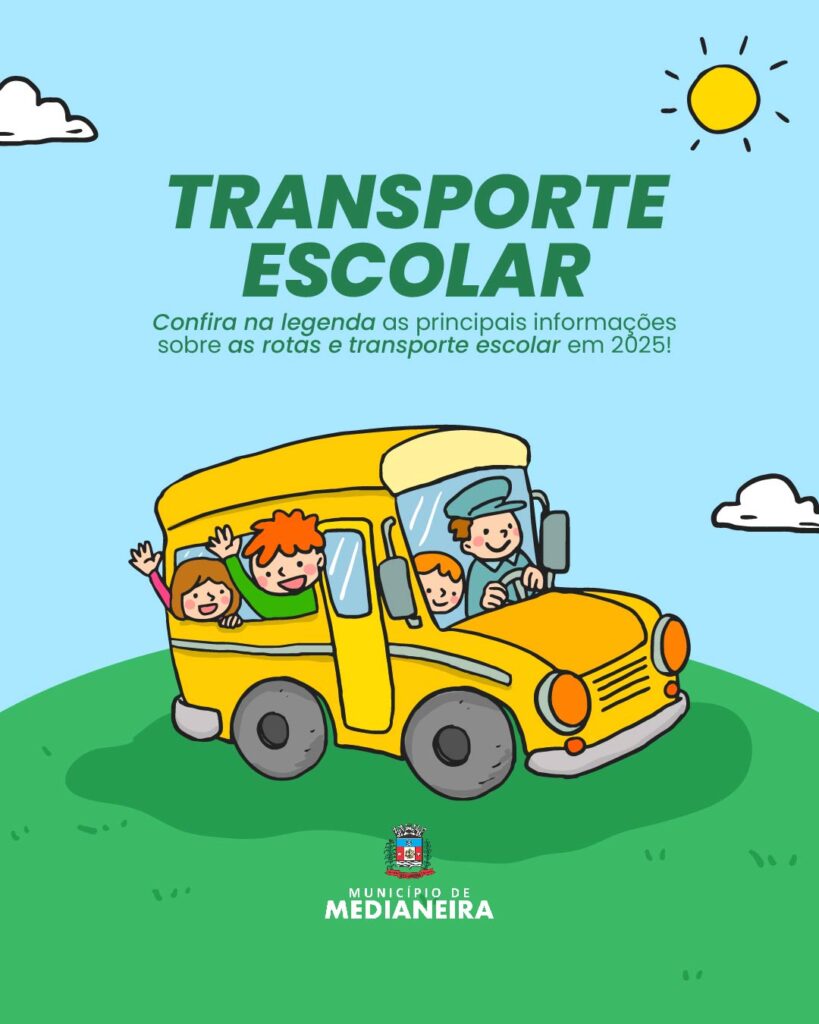 Rotas e Itinerários Transporte Escolar

 O Município de Medianeira finalizou nesta semana os últimos ajustes do transporte escolar para o período let