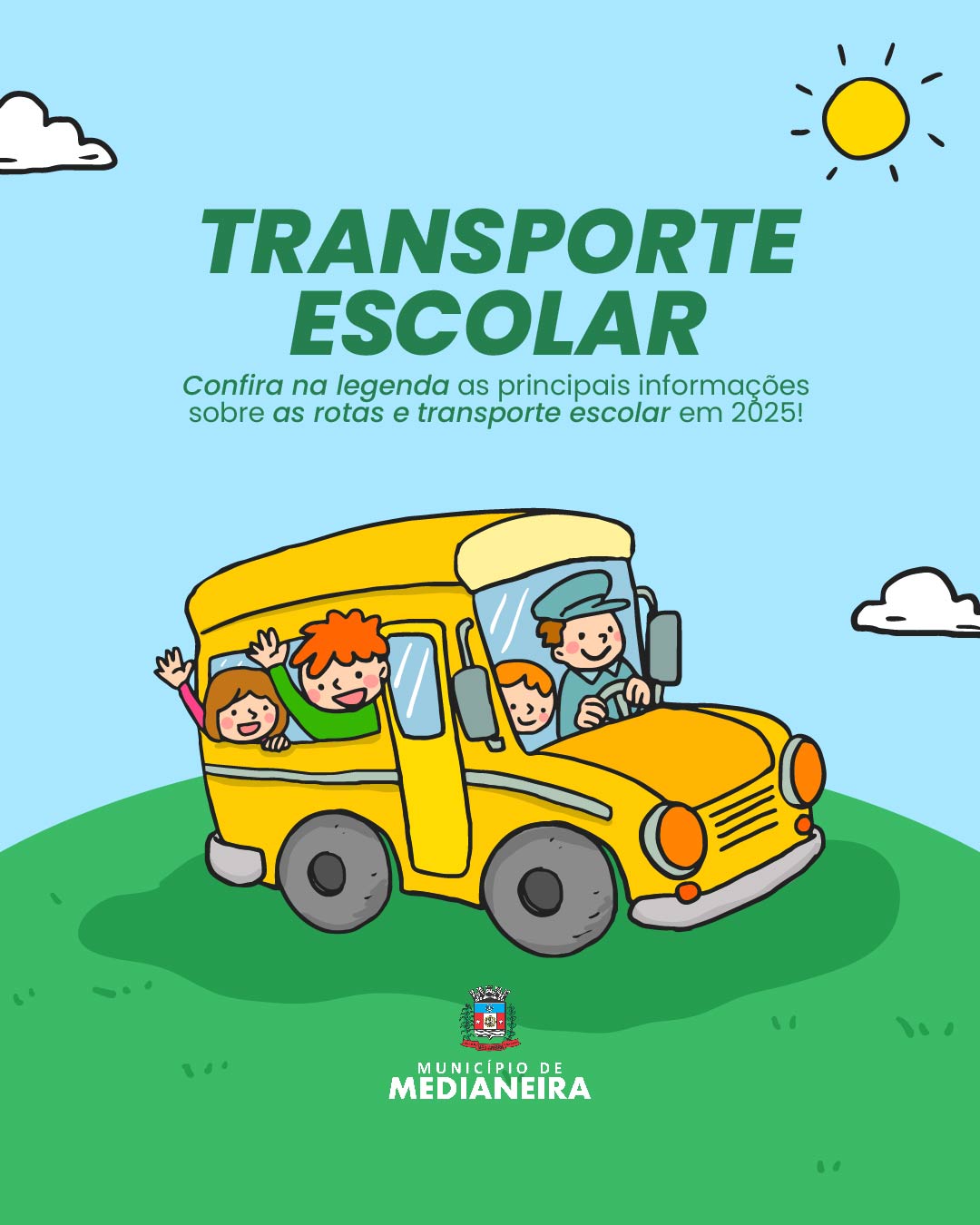 Medianeira: Transporte Escolar 2025, Atualize-se Já! 🚍