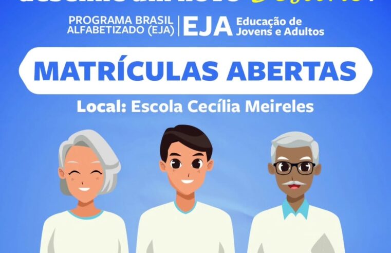 EJA em Santa Terezinha: última chance para se inscrever! 🎓⏳