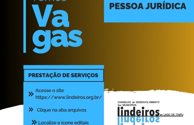 Edital Lindeiros 2025: vagas abertas para contratação 📢✨