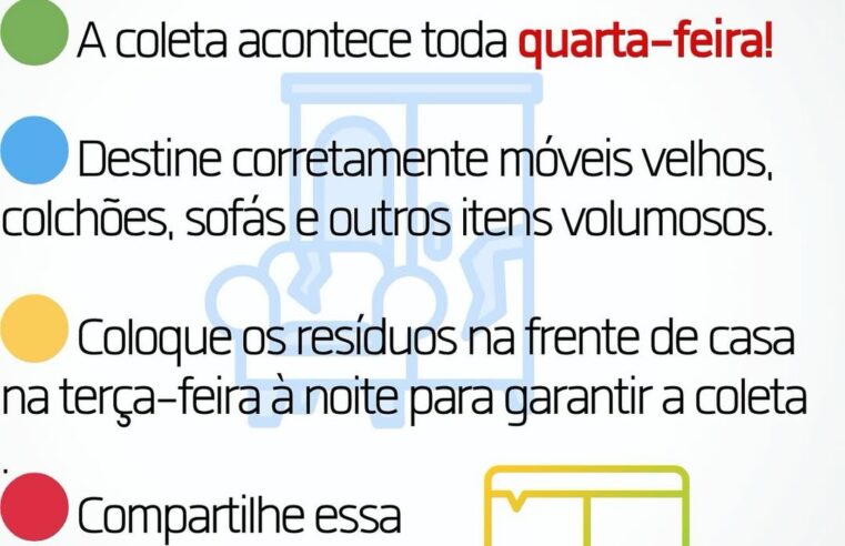 Coleta de resíduos volumosos em Diamante D’Oeste 🚛♻️