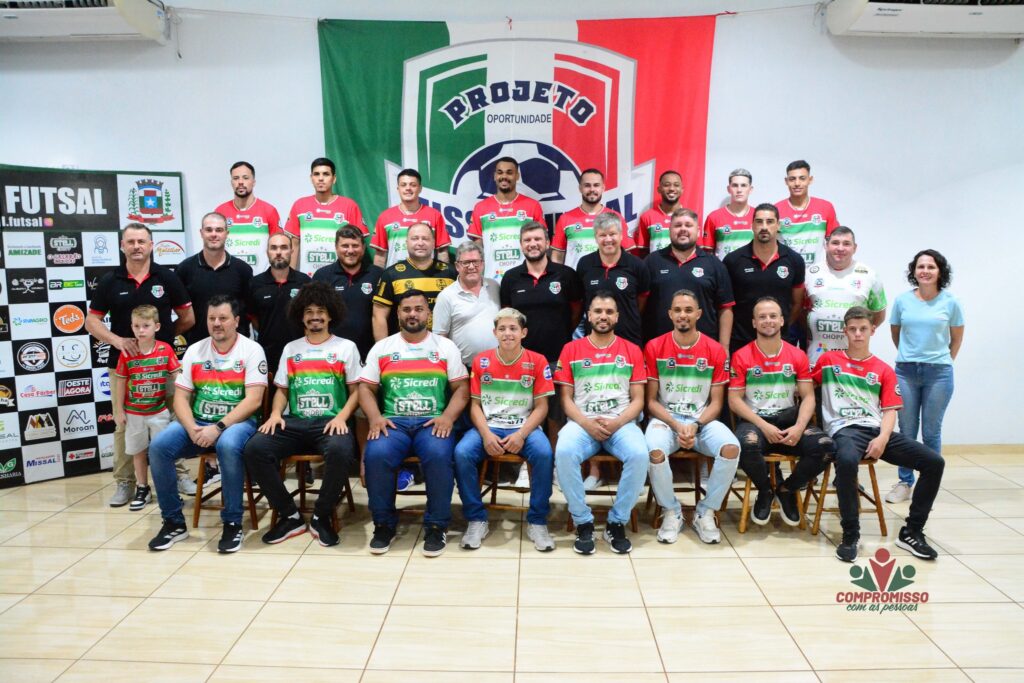 Missal Futsal Apresenta elenco para iniciar a Serie Prata 2025

O objetivo, segundo a diretoria, é alcançar o acesso a Série Ouro

O Missal Futsal apr