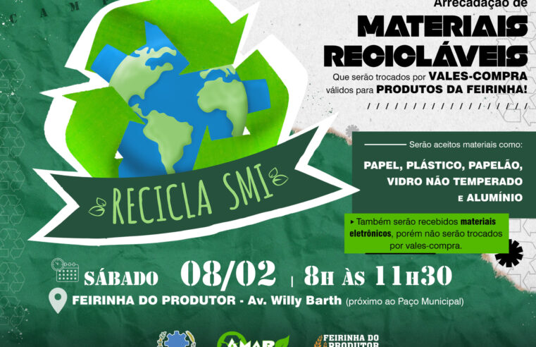 Participe da campanha Recicla SMI em São Miguel do Iguaçu!